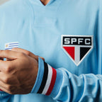 Retrôgol São Paulo Retrô Uruguai Nº 5 Manga Longa Camisa Masculina