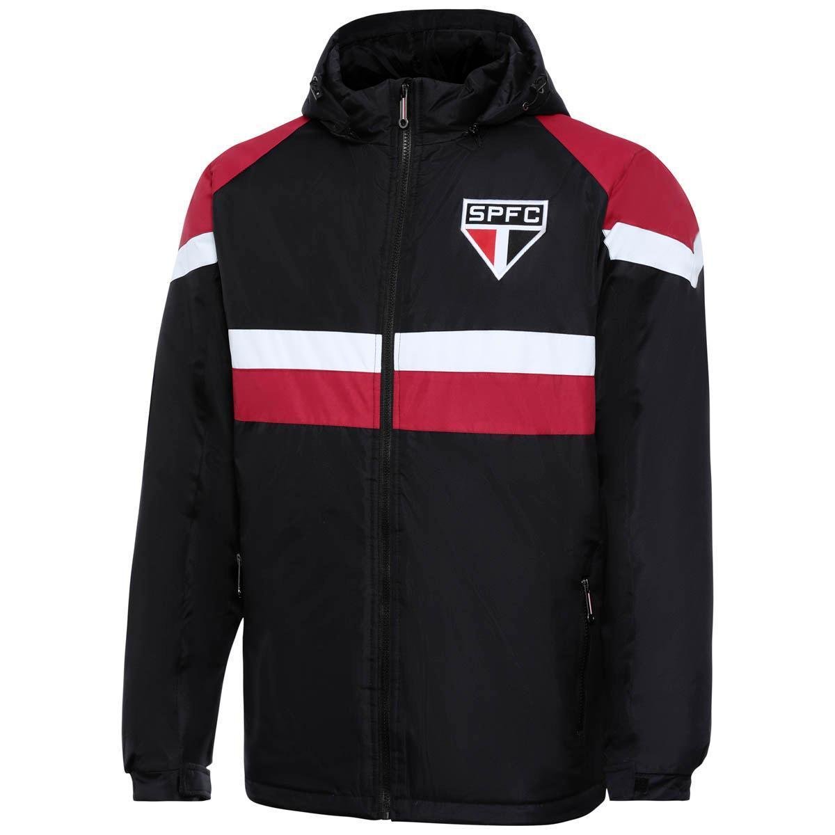 Retrôgol São Paulo Dobby Poly Parka Jaqueta Masculina