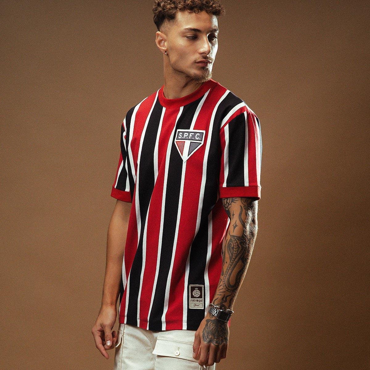 Camisa São Paulo Retrô 1976 Masculina Retrôgol