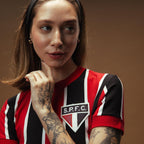 Camisa São Paulo Retrô 1976 Feminina Retrôgol