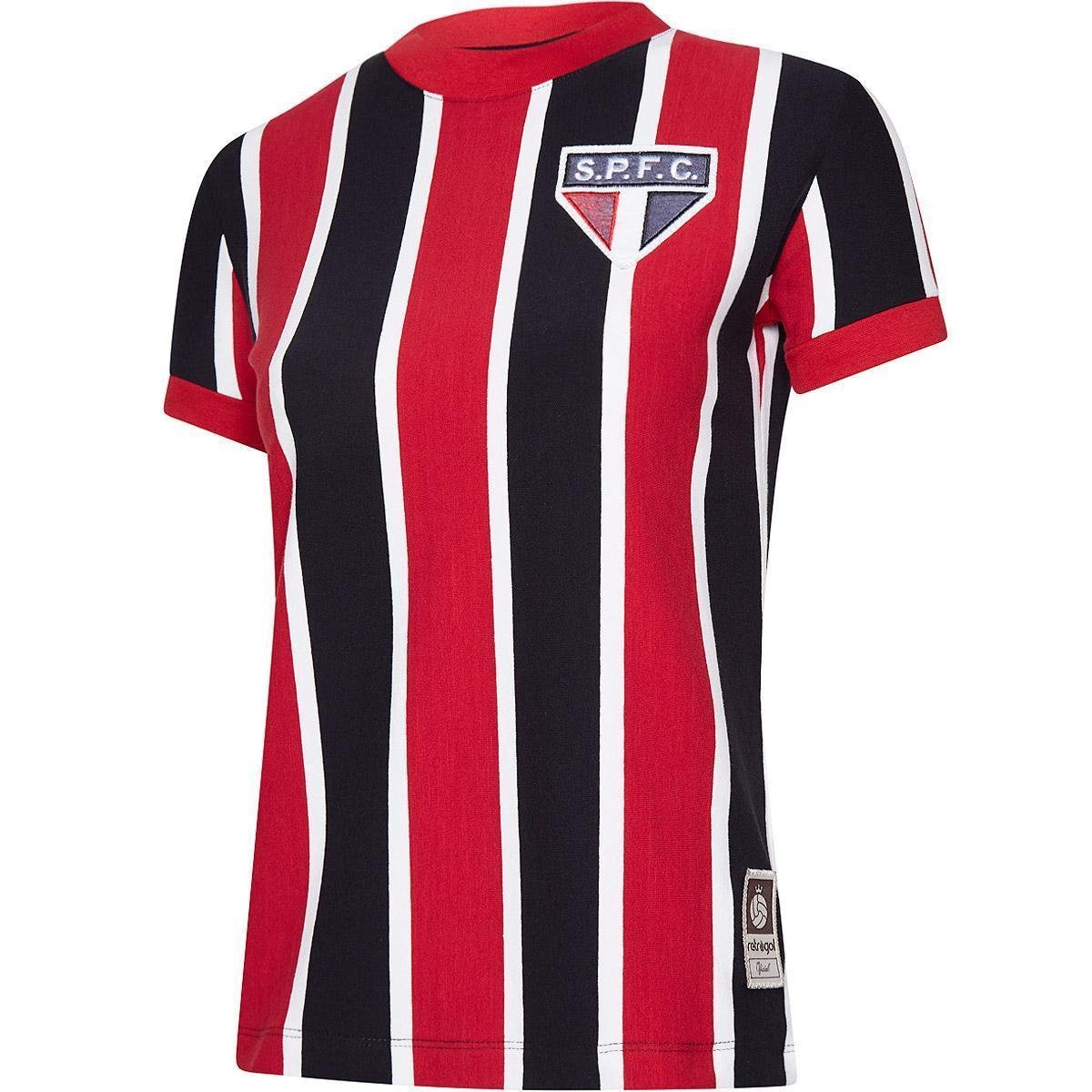 Camisa São Paulo Retrô 1976 Feminina Retrôgol
