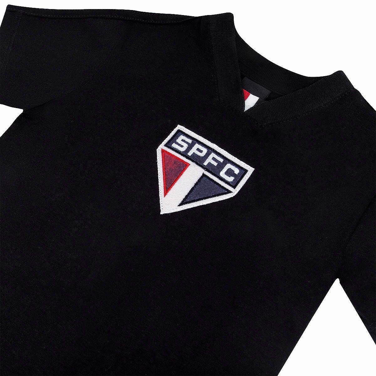 Retrôgol São Paulo Retrô 1948 Camisa Infantil Juvenil Unissex