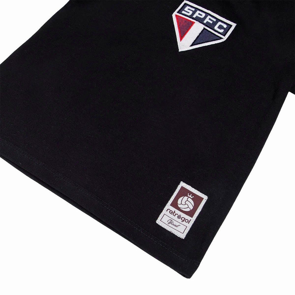 Retrôgol São Paulo Retrô 1948 Camisa Infantil Juvenil Unissex