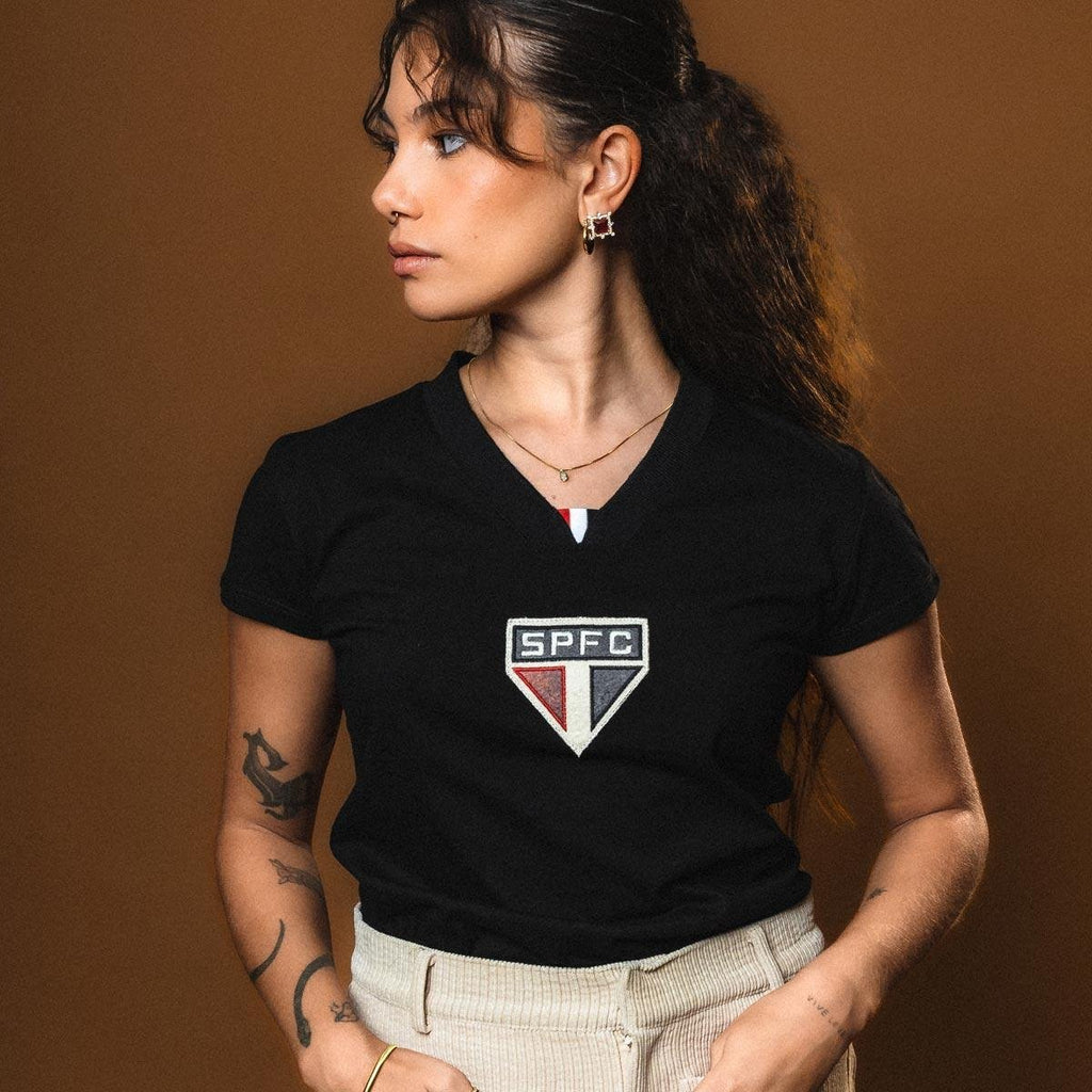 Camisa São Paulo Retrô 1948 Feminina Retrôgol