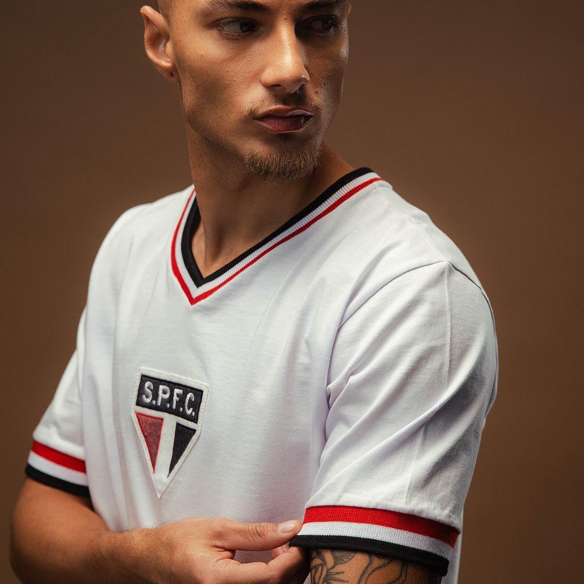 Camisa São Paulo Retrô 1930 Masculina Retrôgol