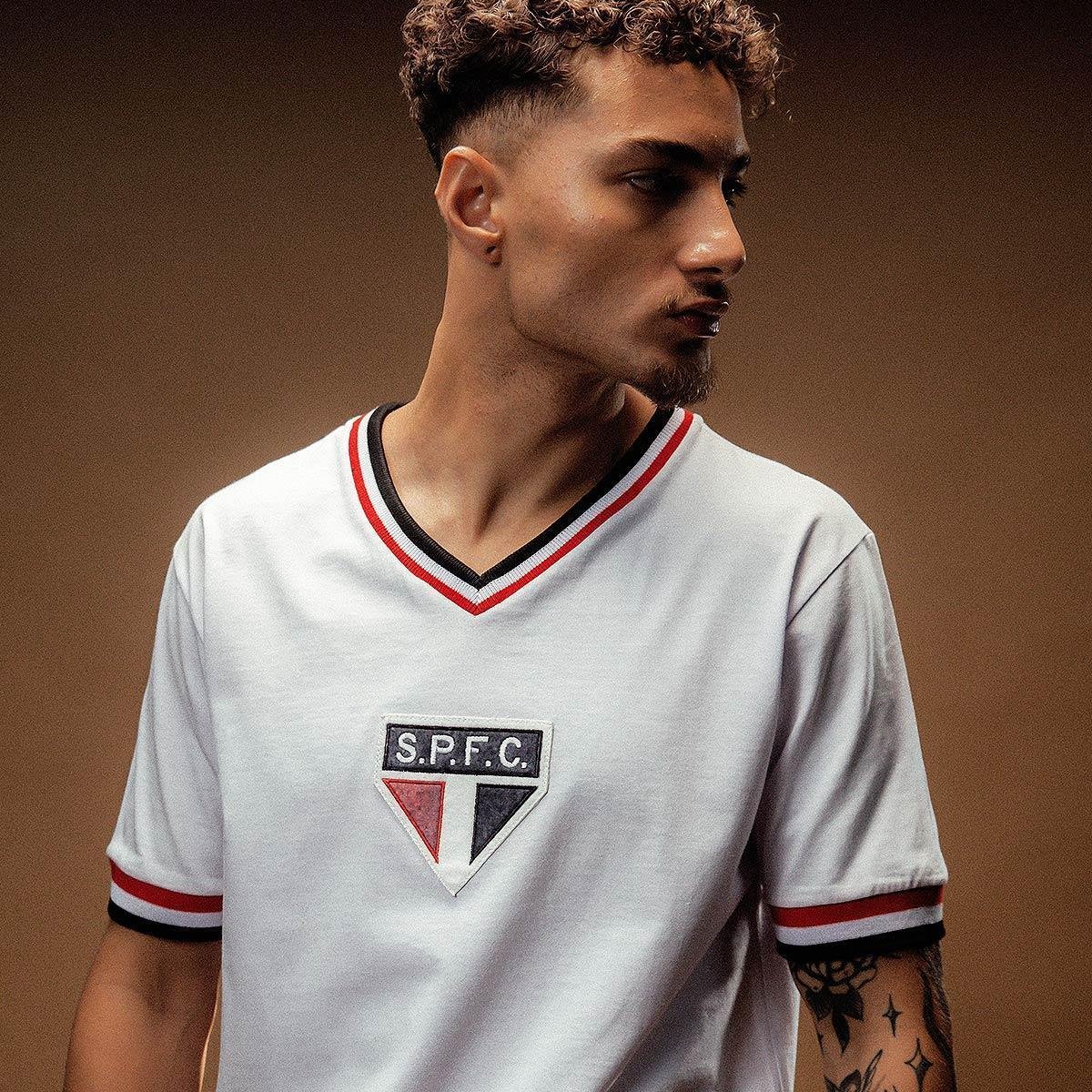 Camisa São Paulo Retrô 1930 Masculina Retrôgol