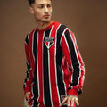 Retrôgol São Paulo 1934 Manga Longa Camisa Retrô Masculina
