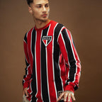 Retrôgol São Paulo 1934 Manga Longa Camisa Retrô Masculina
