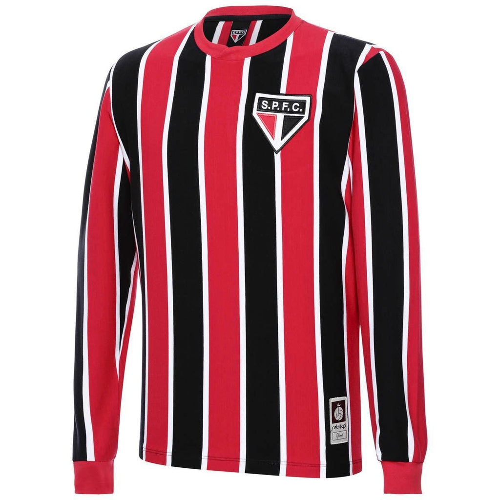 Retrôgol São Paulo 1934 Manga Longa Camisa Retrô Masculina