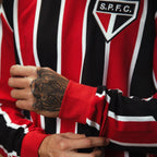 Retrôgol São Paulo 1934 Manga Longa Camisa Retrô Masculina