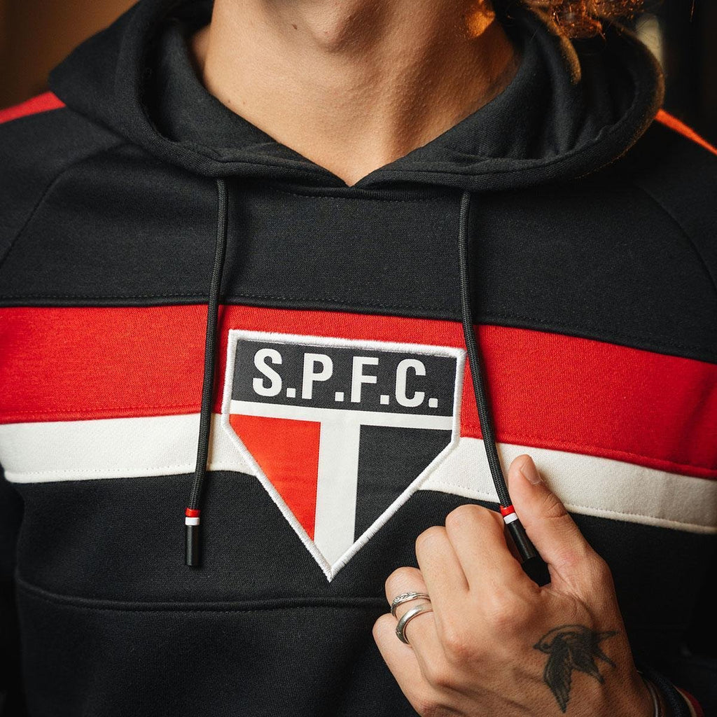 Retrôgol São Paulo Moletom Retrô Blusão Masculino