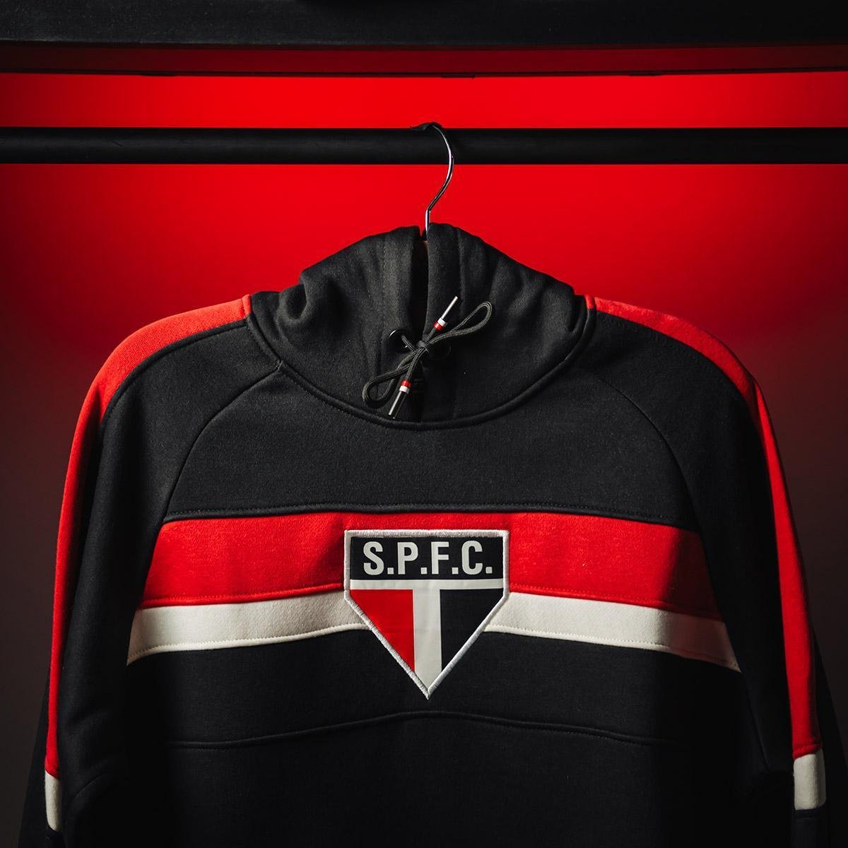 Retrôgol São Paulo Moletom Retrô Blusão Masculino