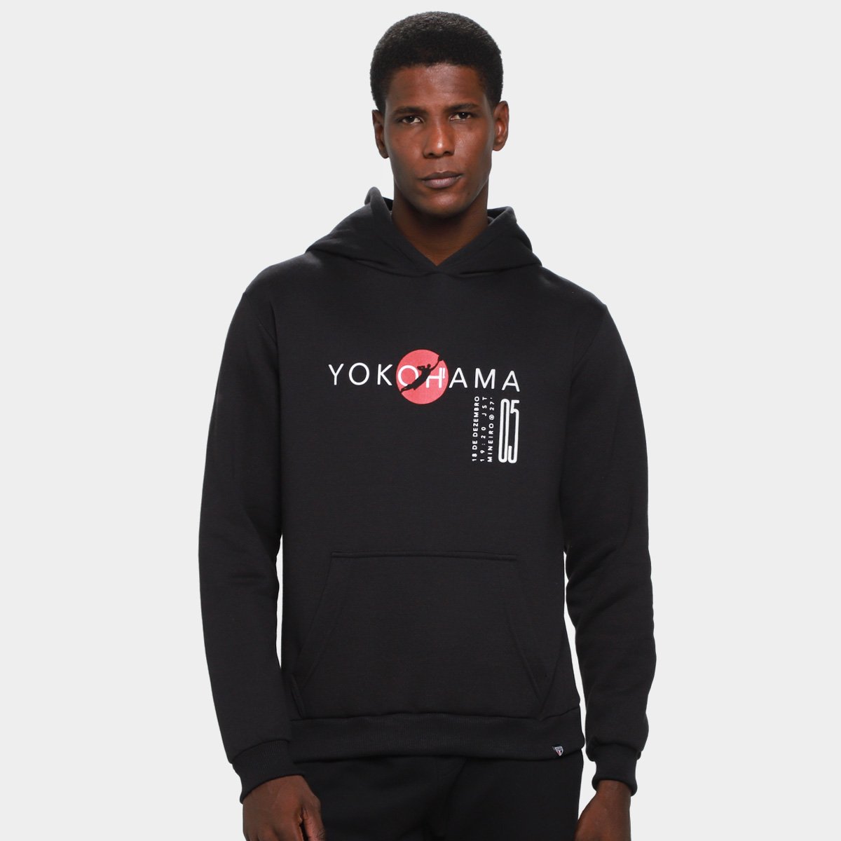 Alma Tricolor São Paulo Yokohama Moletom Masculino