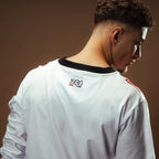 SPR São Paulo 1930 Manga Longa Camisa Retrô Masculina