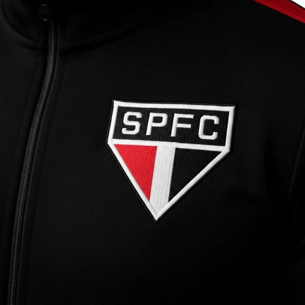 SPR São Paulo Escudo Bordado Agasalho Conjunto Masculino