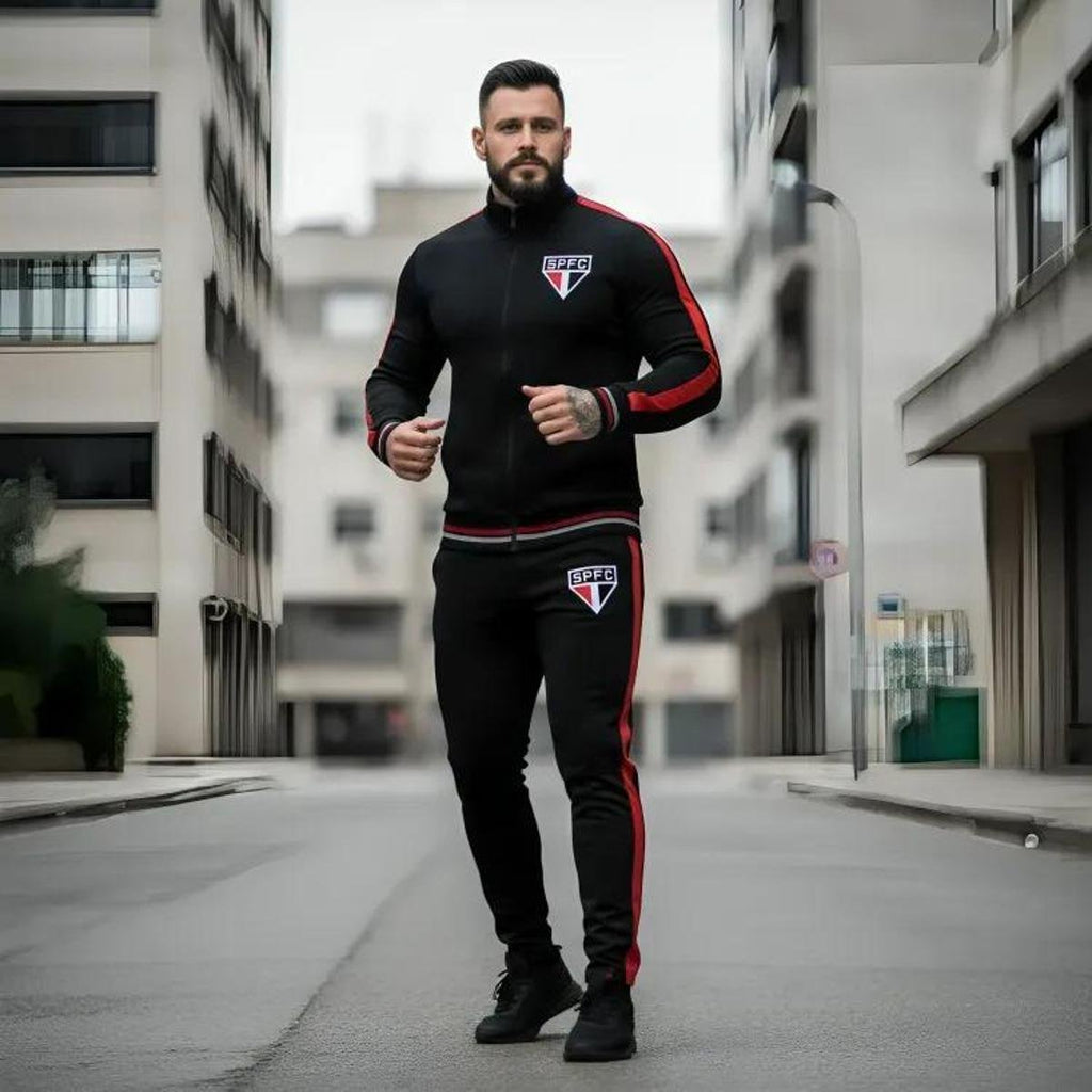 SPR São Paulo SPFC Oficial Esportivo Agasalho Masculino