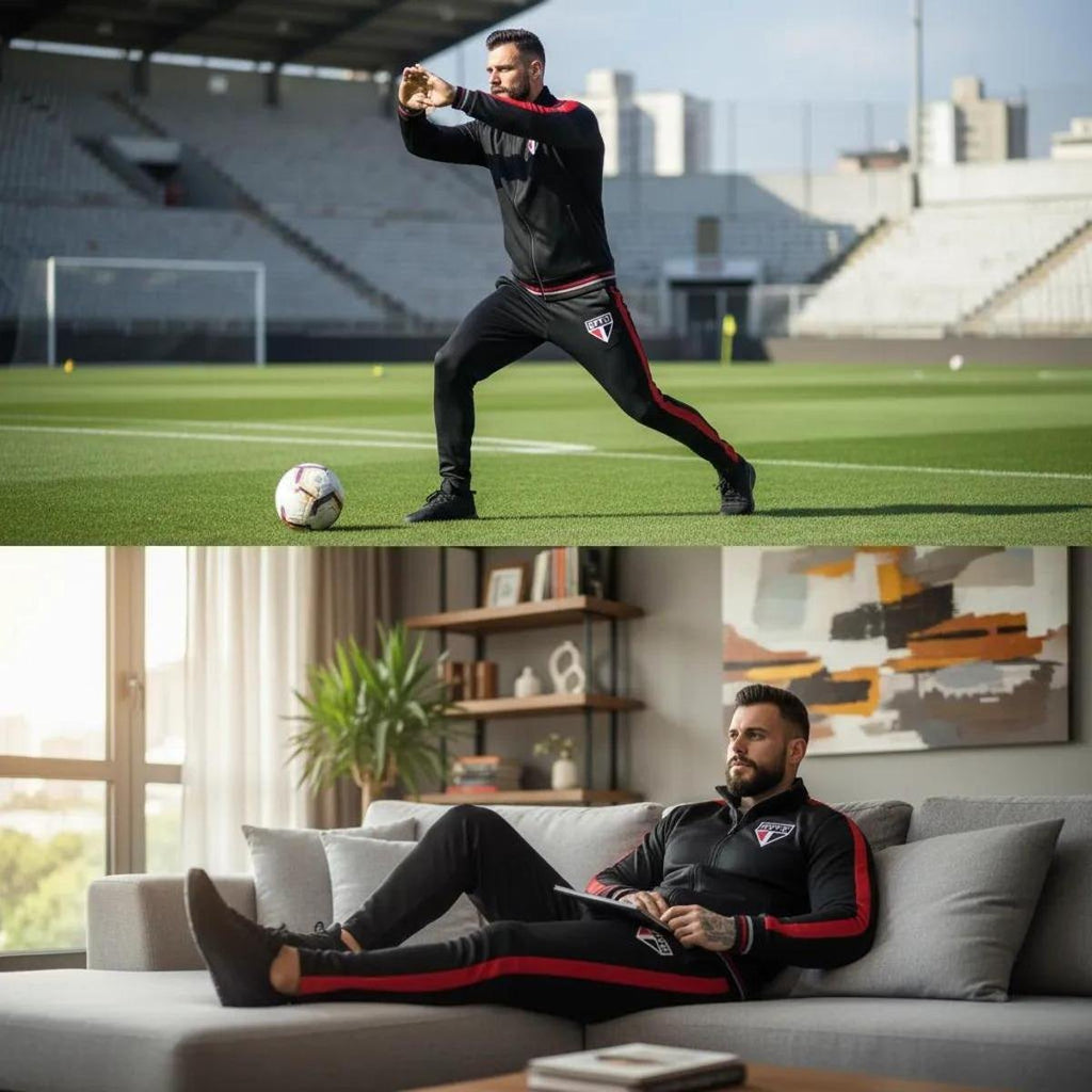 SPR São Paulo SPFC Oficial Esportivo Agasalho Masculino