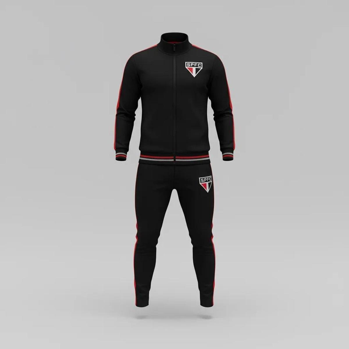 SPR São Paulo SPFC Oficial Esportivo Agasalho Masculino