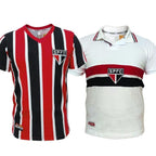 Kit 2 Camisas São Paulo Retrô 1991 e Mundial Masculina Licenciados
