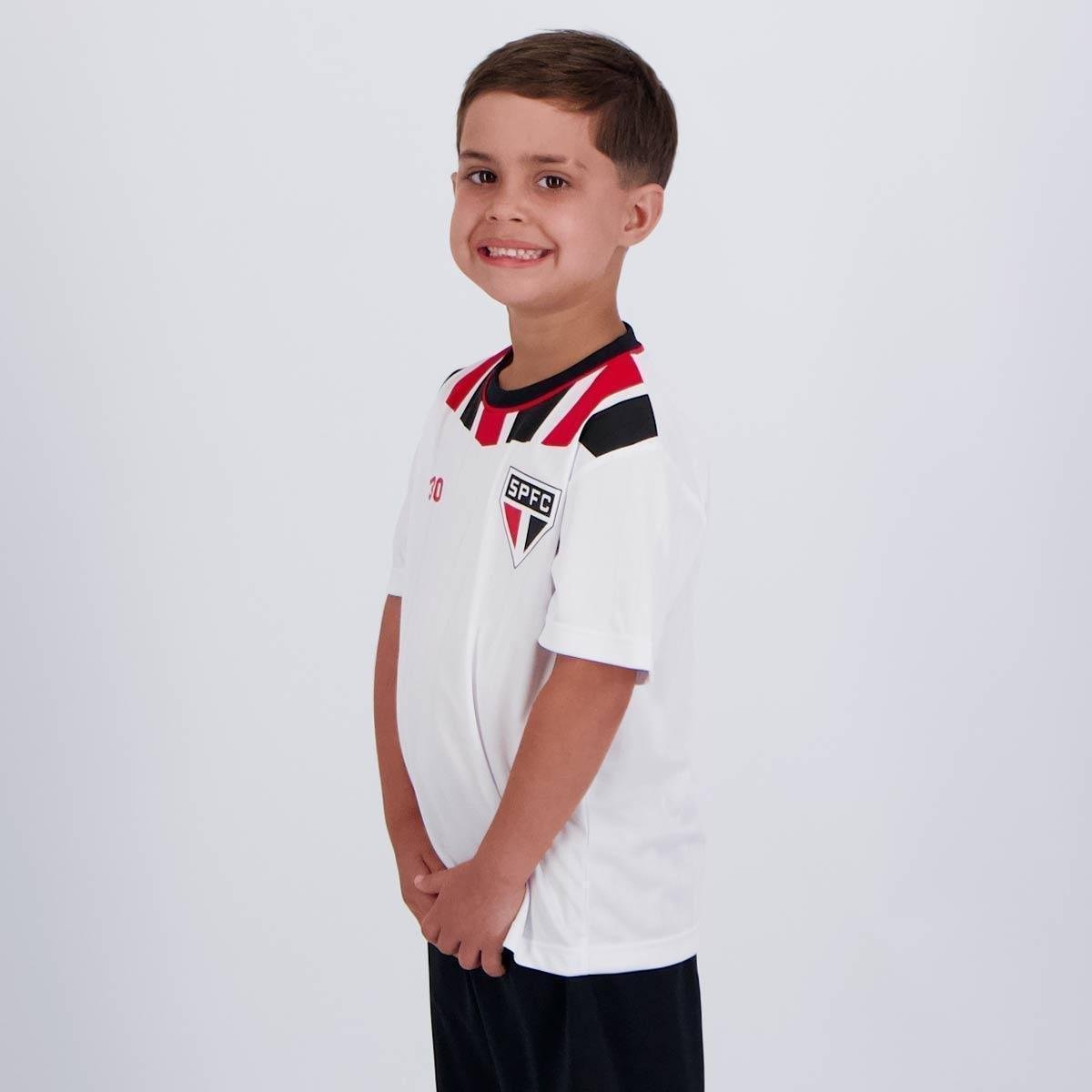 Camisa São Paulo Amago Infantil Braziline