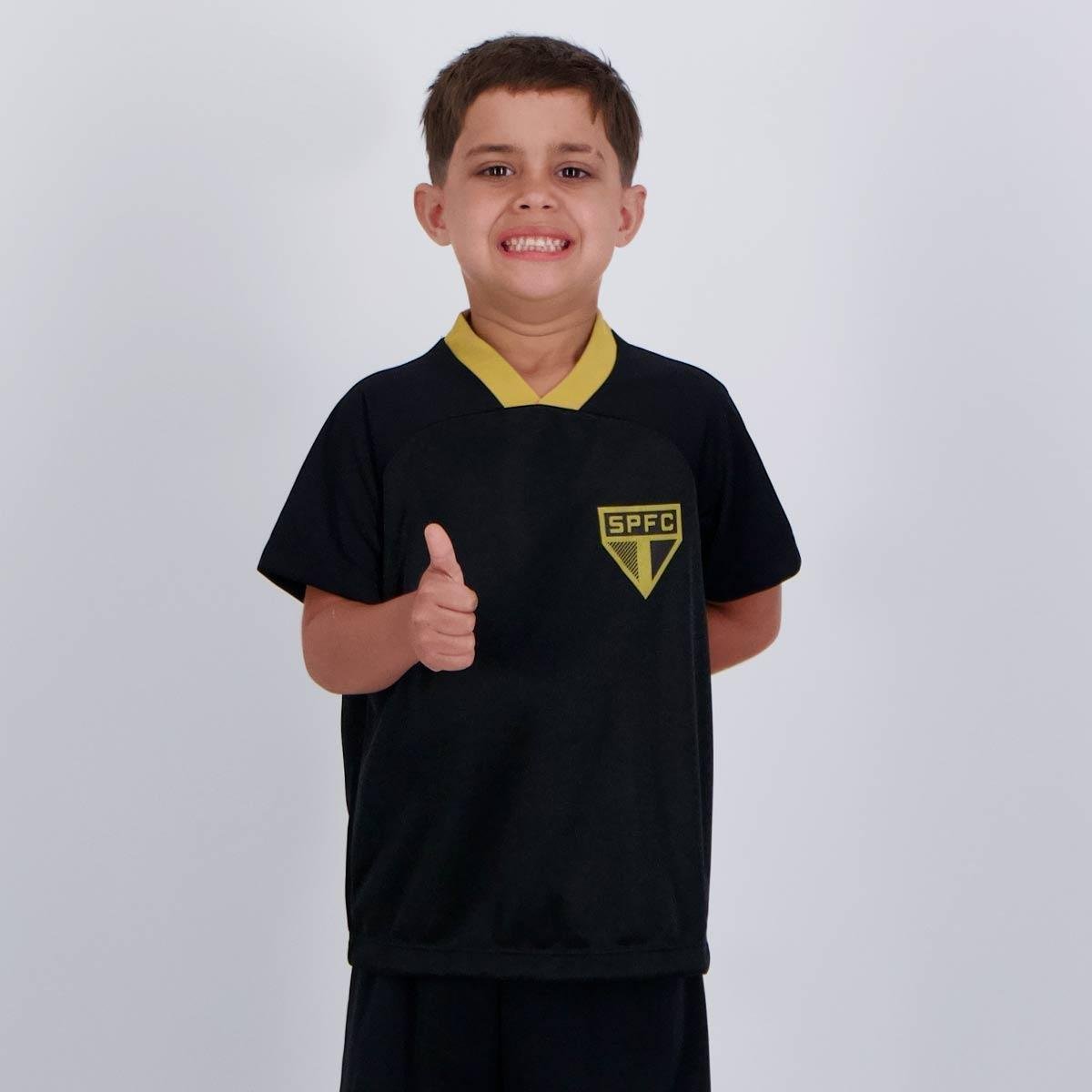 Camisa São Paulo Princípio Infantil Braziline Torcedor