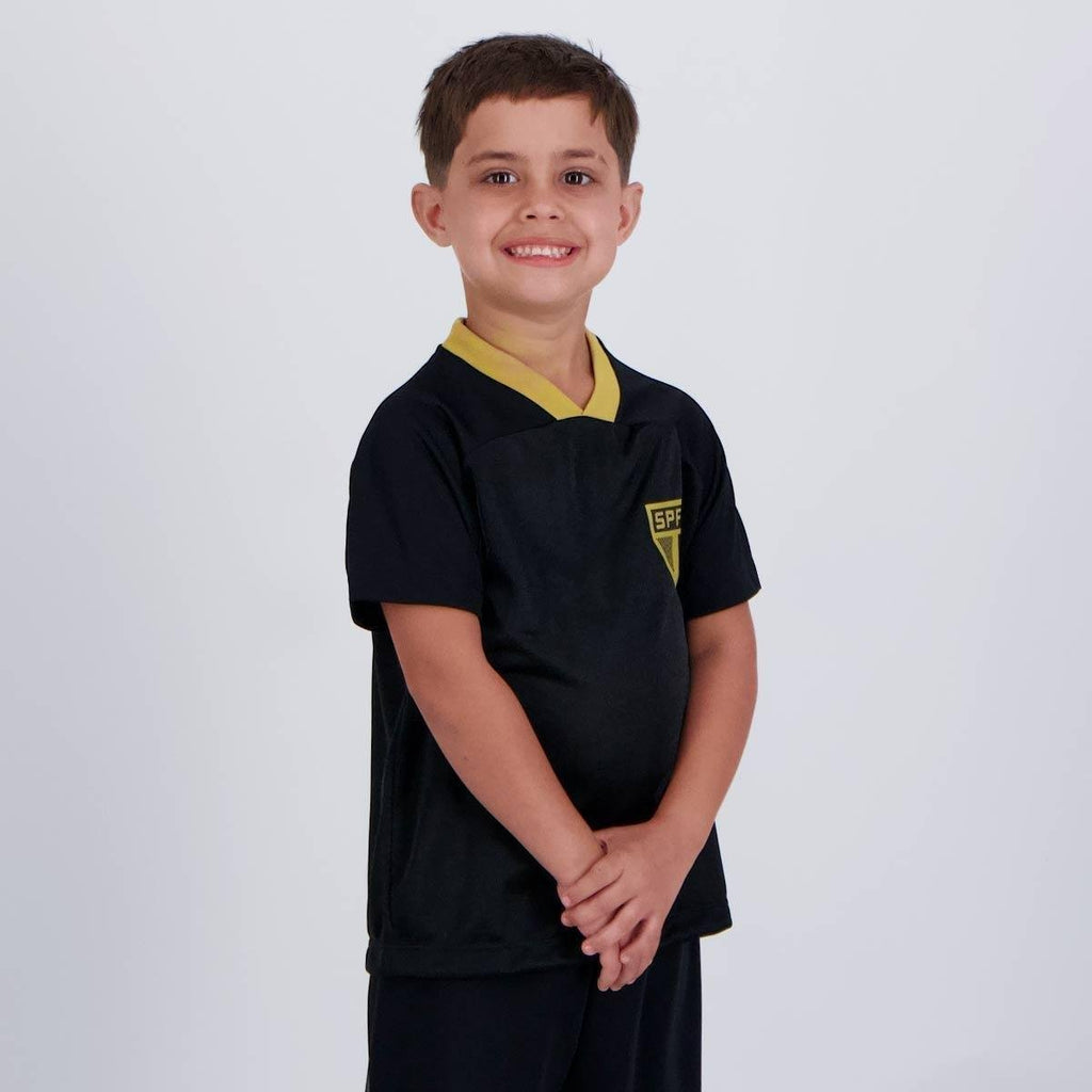 Camisa São Paulo Princípio Infantil Braziline Torcedor
