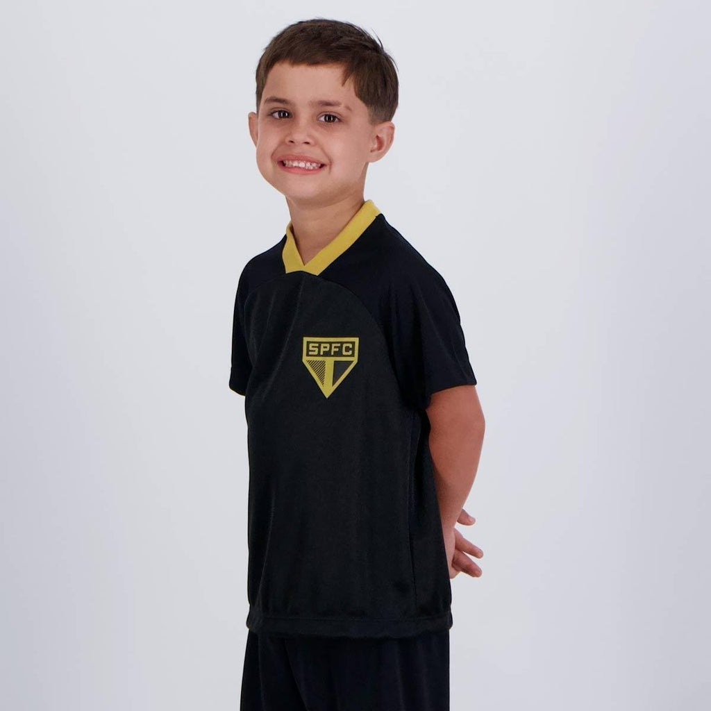 Camisa São Paulo Princípio Infantil Braziline Torcedor