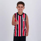 Regata São Paulo Ventre Infantil Braziline Torcedor