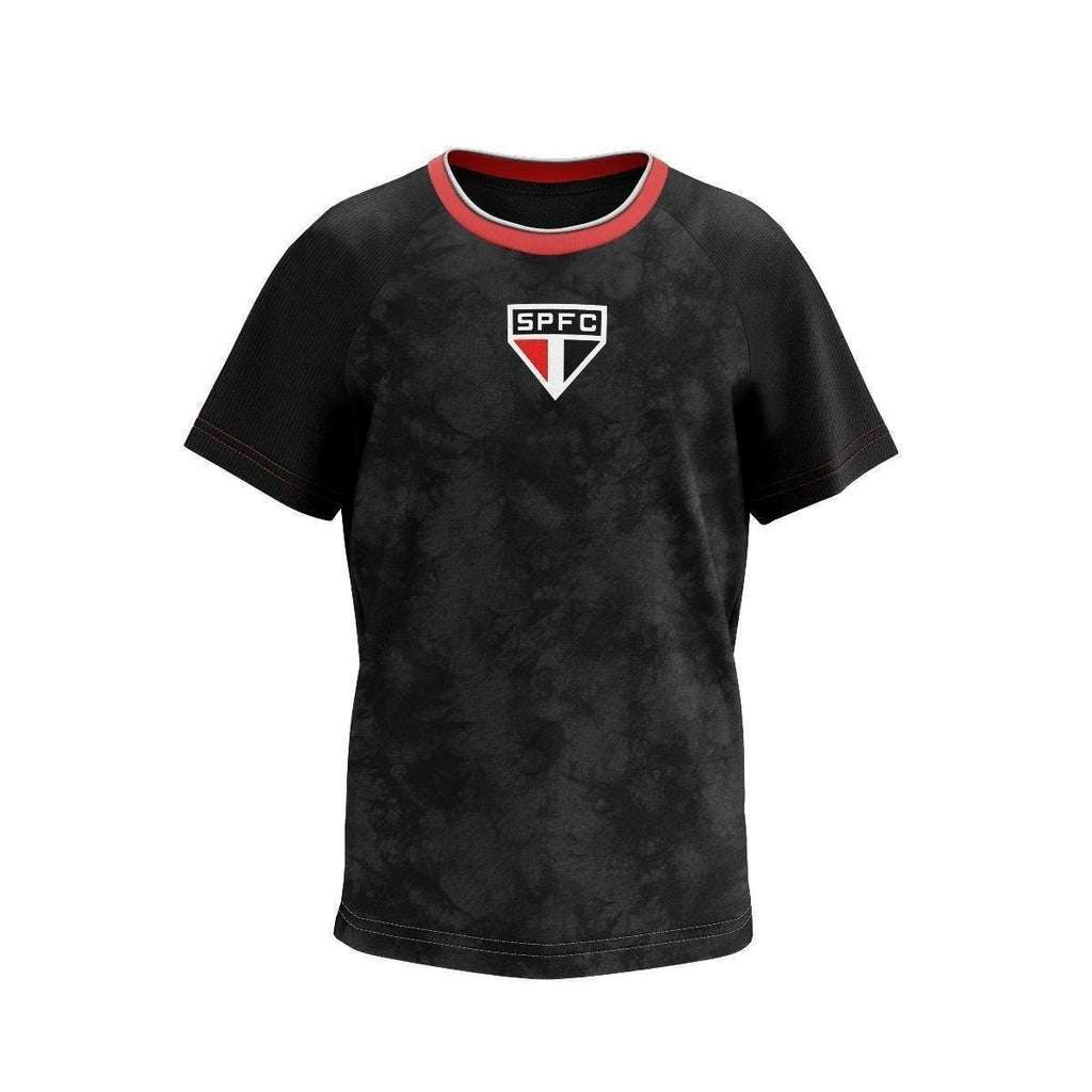 Camisa São Paulo Basic Trança Infantil Braziline Torcedor