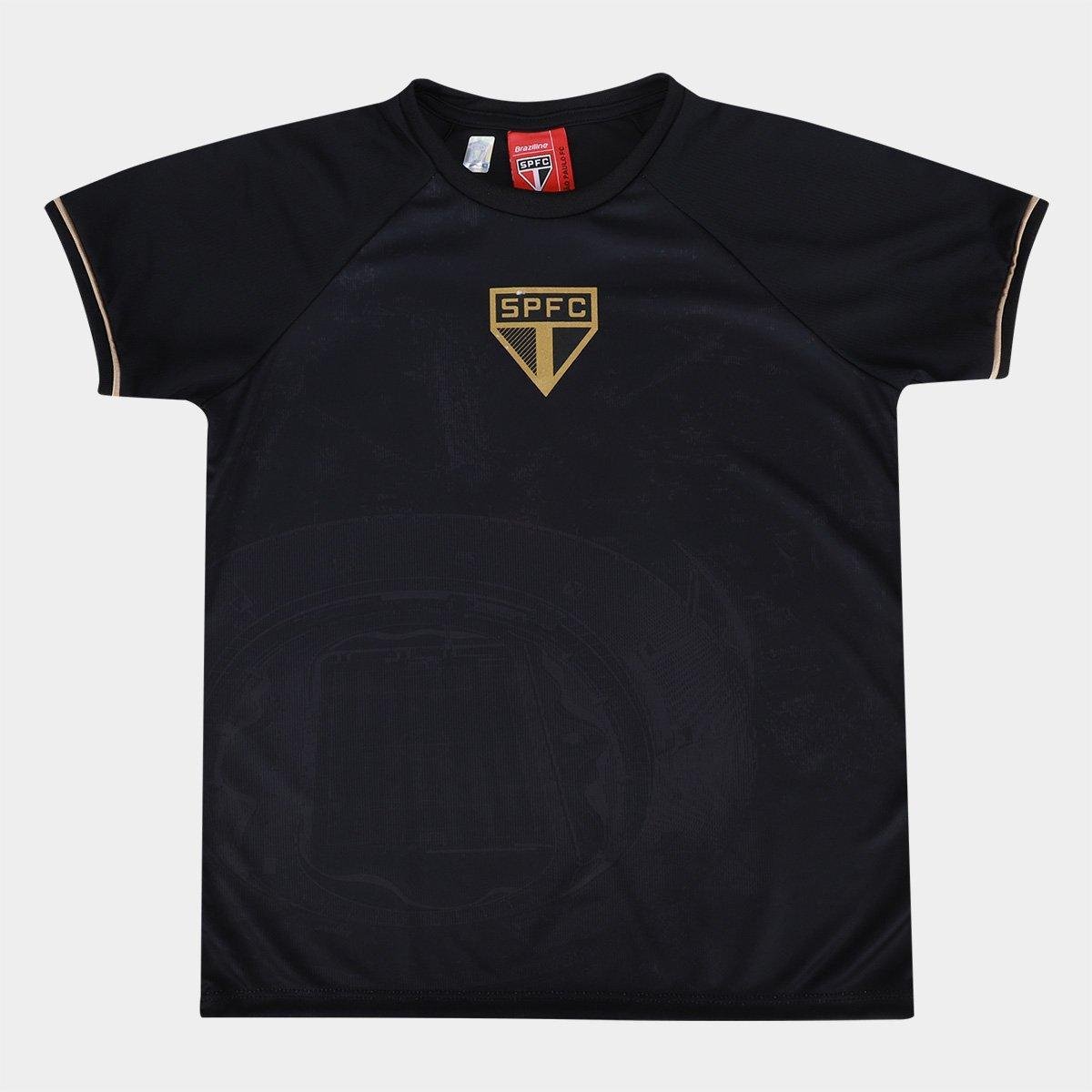 Camisa São Paulo Infantil Braziline Torcedor