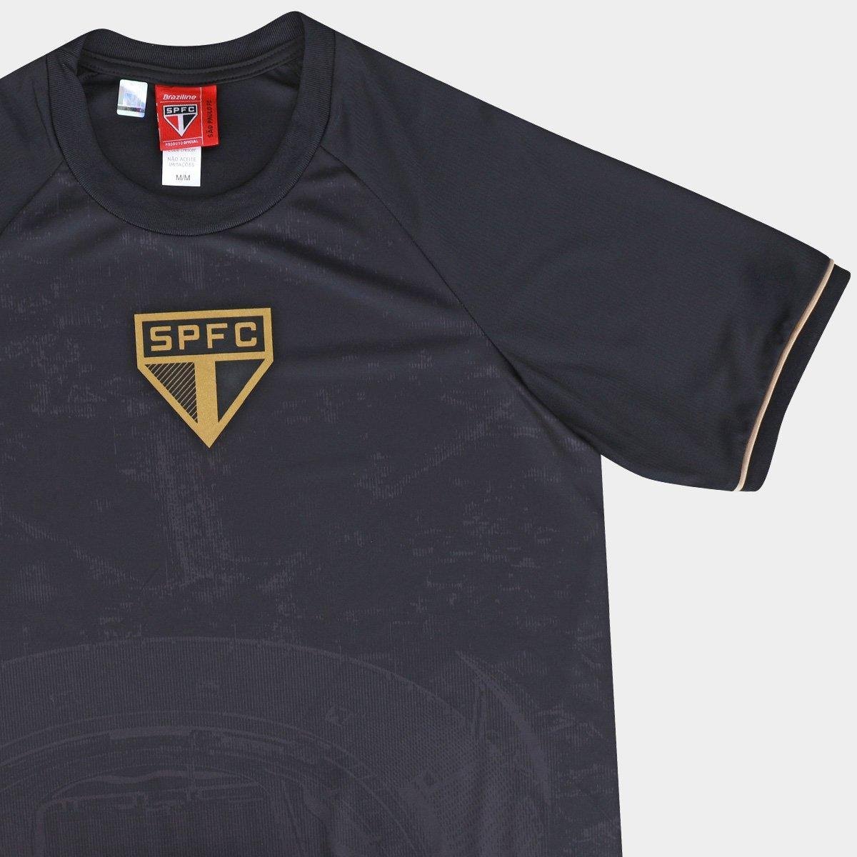 Camisa São Paulo Masculino Braziline Torcedor