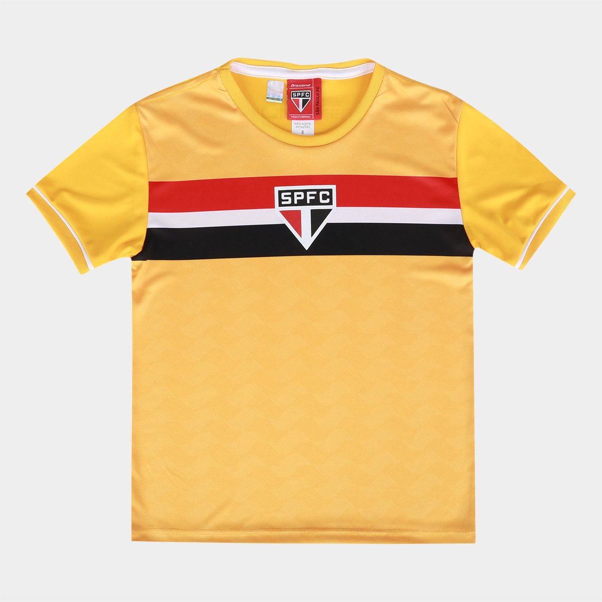 Braziline São Paulo Fábula Camiseta Infantil Unissex
