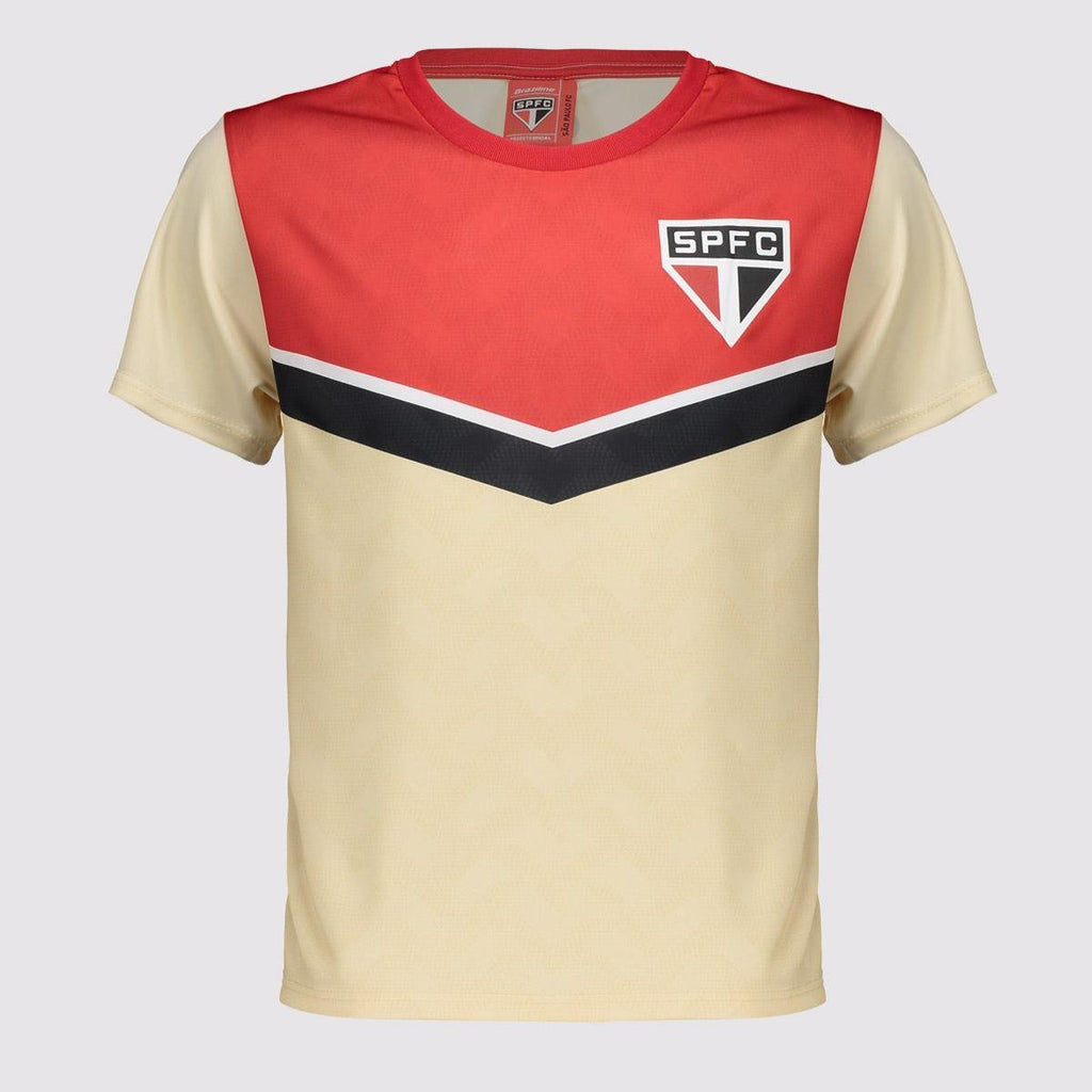 Camisa São Paulo Fundamento Infantil Braziline Torcedor