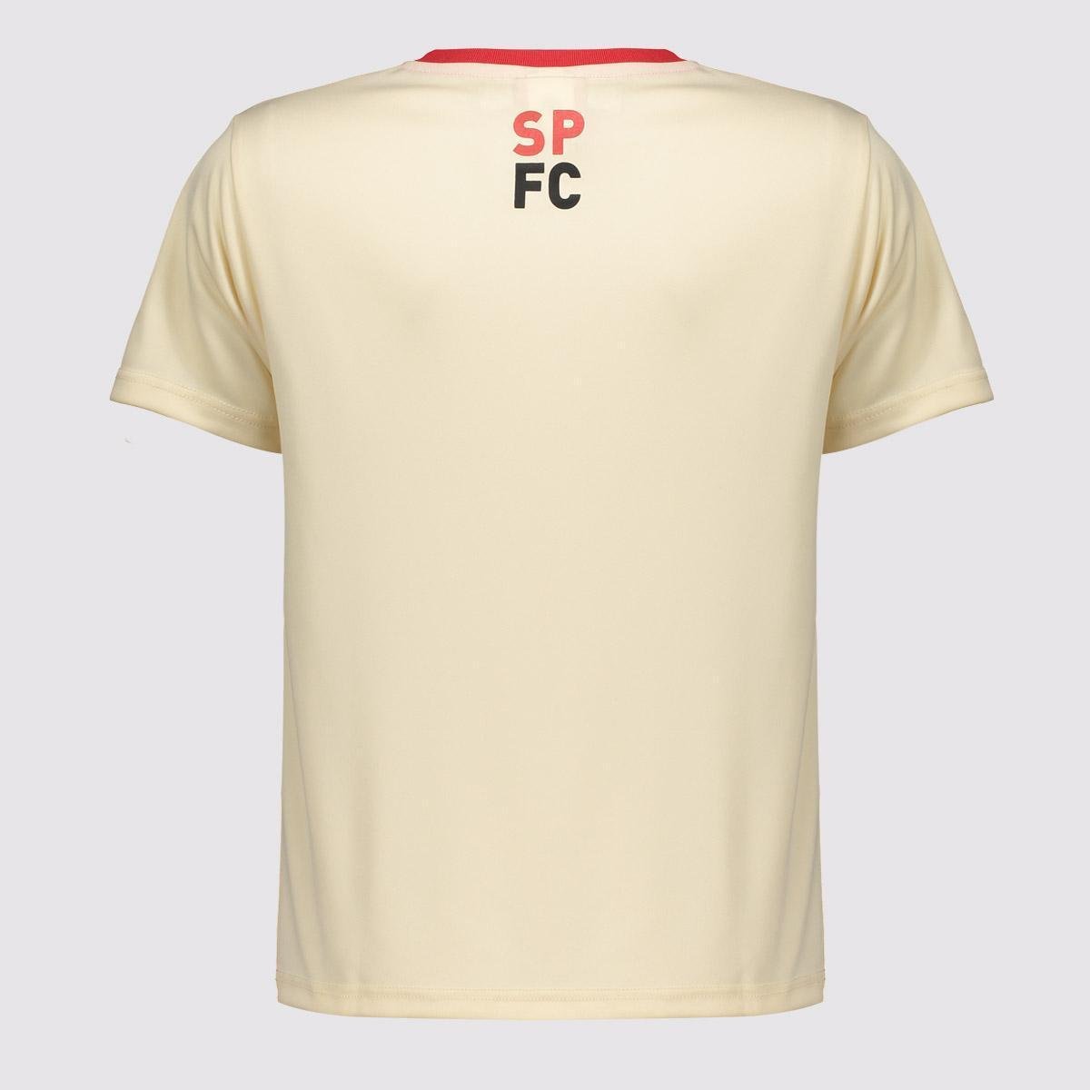 Camisa São Paulo Fundamento Infantil Braziline Torcedor