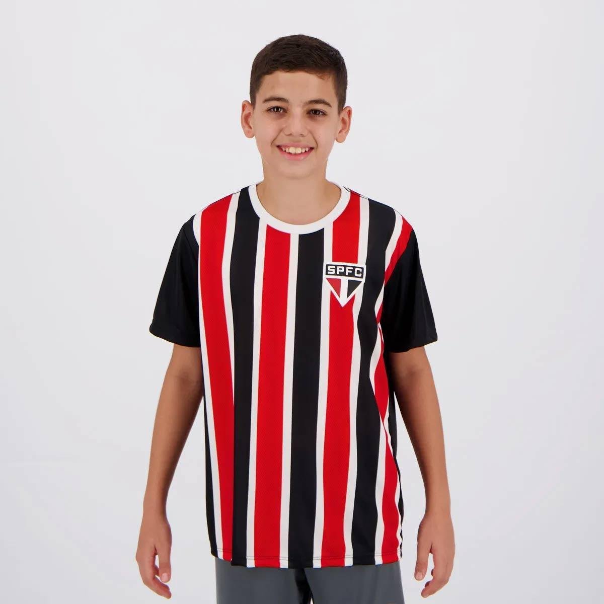 Camisa São Paulo Calleri 9 Infantil Braziline Torcedor