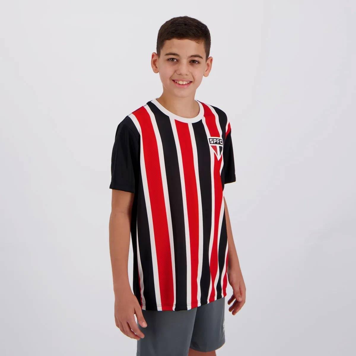 Camisa São Paulo Calleri 9 Infantil Braziline Torcedor