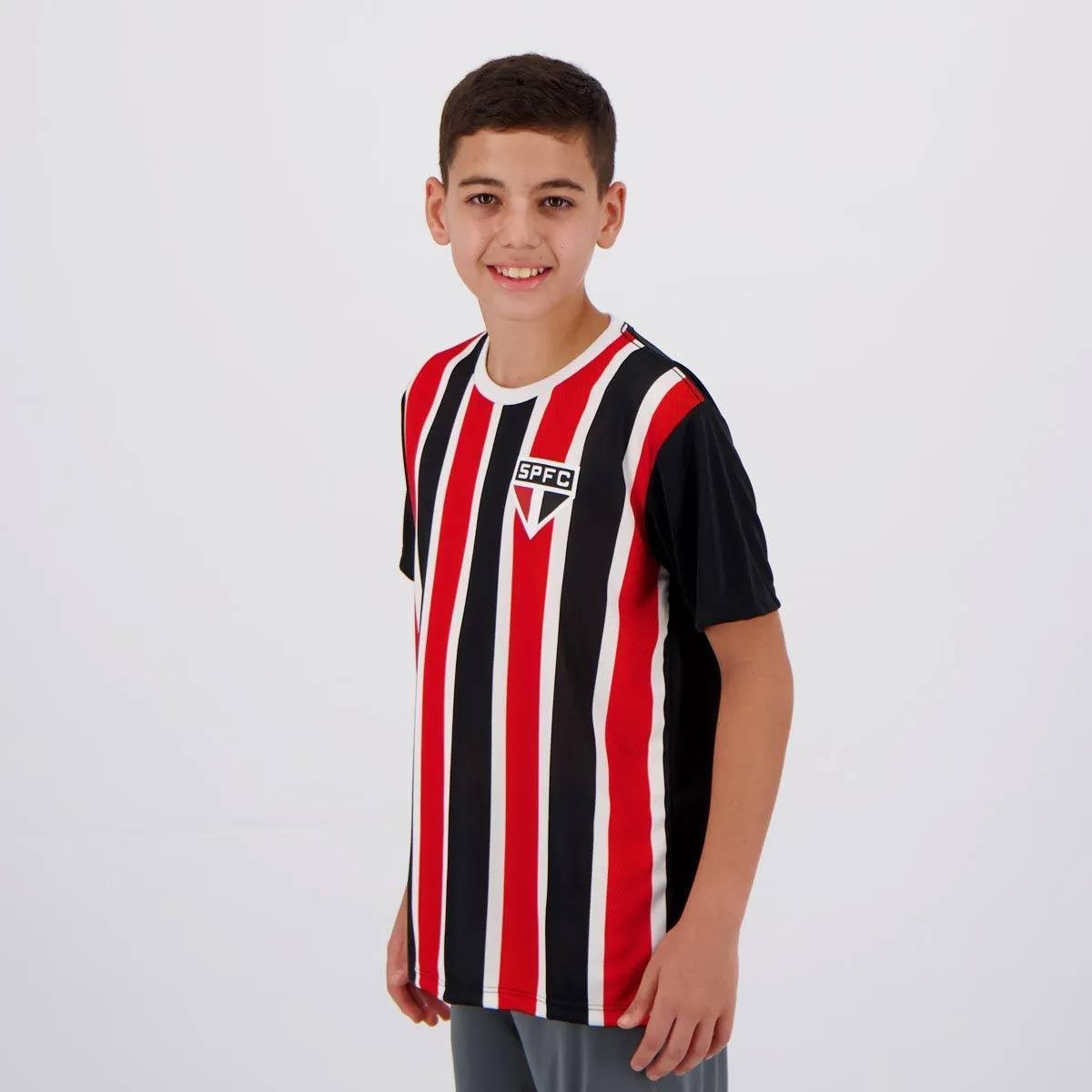 Camisa São Paulo Calleri 9 Infantil Braziline Torcedor