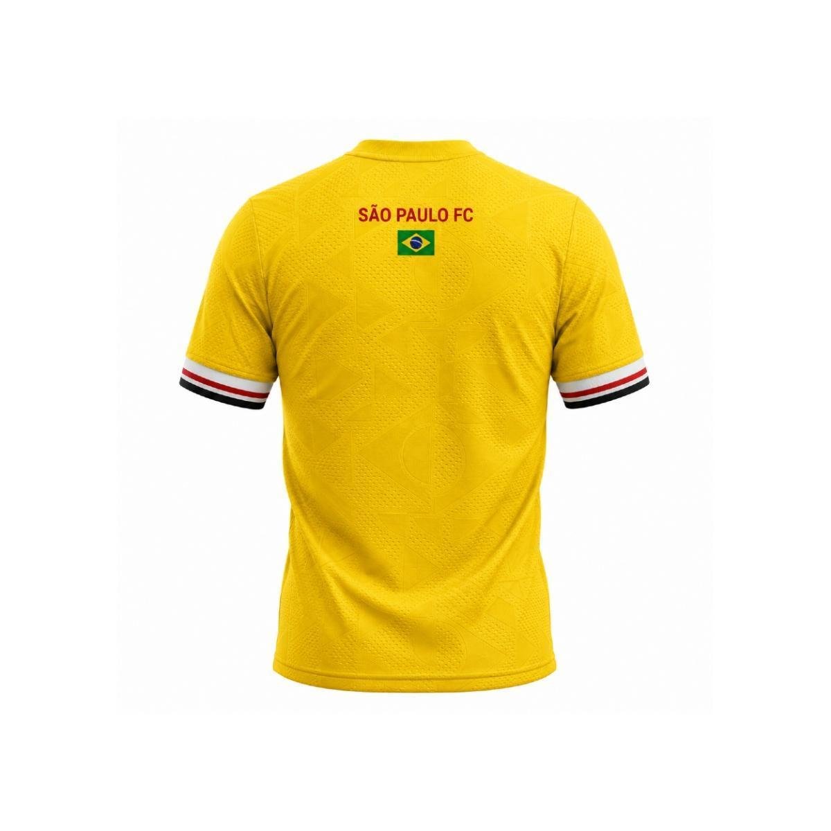 Camisa São Paulo Especial Brasil Infantil Hyperbole Torcedor
