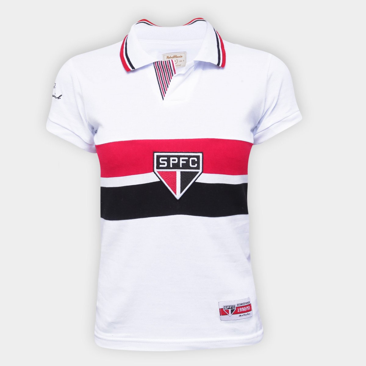 Camisa São Paulo 92/93 Bi Mundial Feminina Retrô Mania