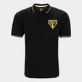Camisa Polo São Paulo Ouro Vintage Masculino RetrôMania Torcedor