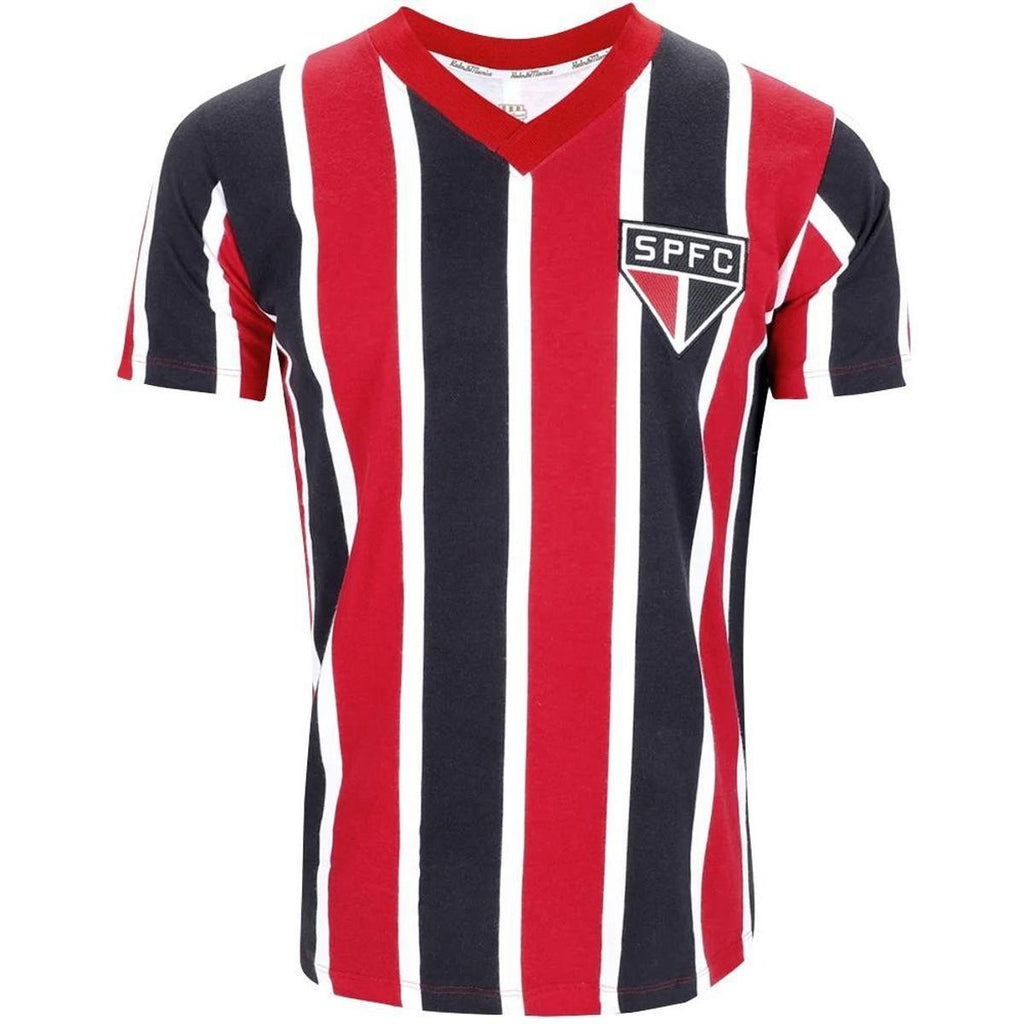 RetrôMania São Paulo 1991 Listrada Camisa Retrô Masculina
