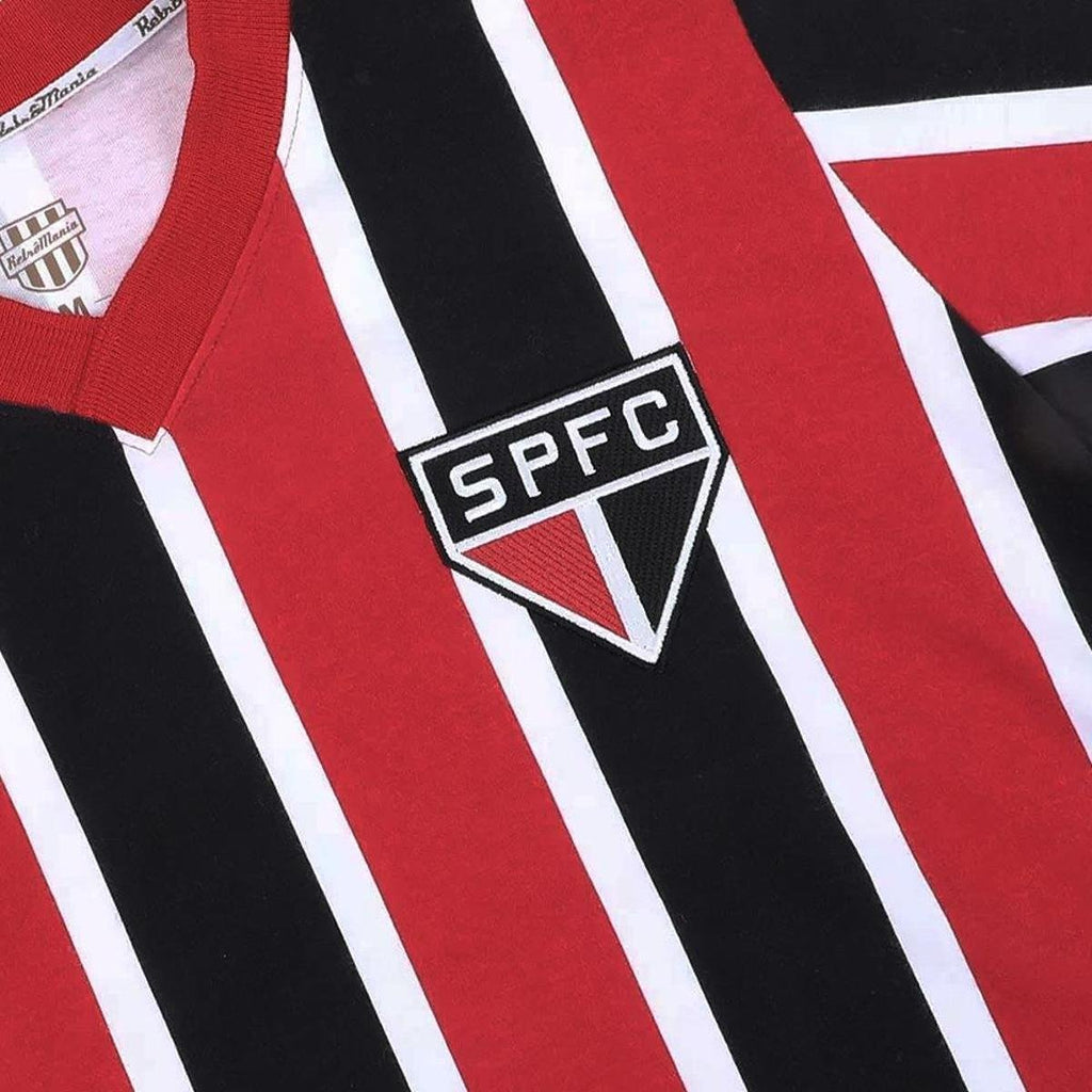 RetrôMania São Paulo 1991 Listrada Camisa Retrô Masculina