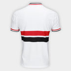RetrôMania São Paulo 1969 Camisa Retrô Branca Masculina