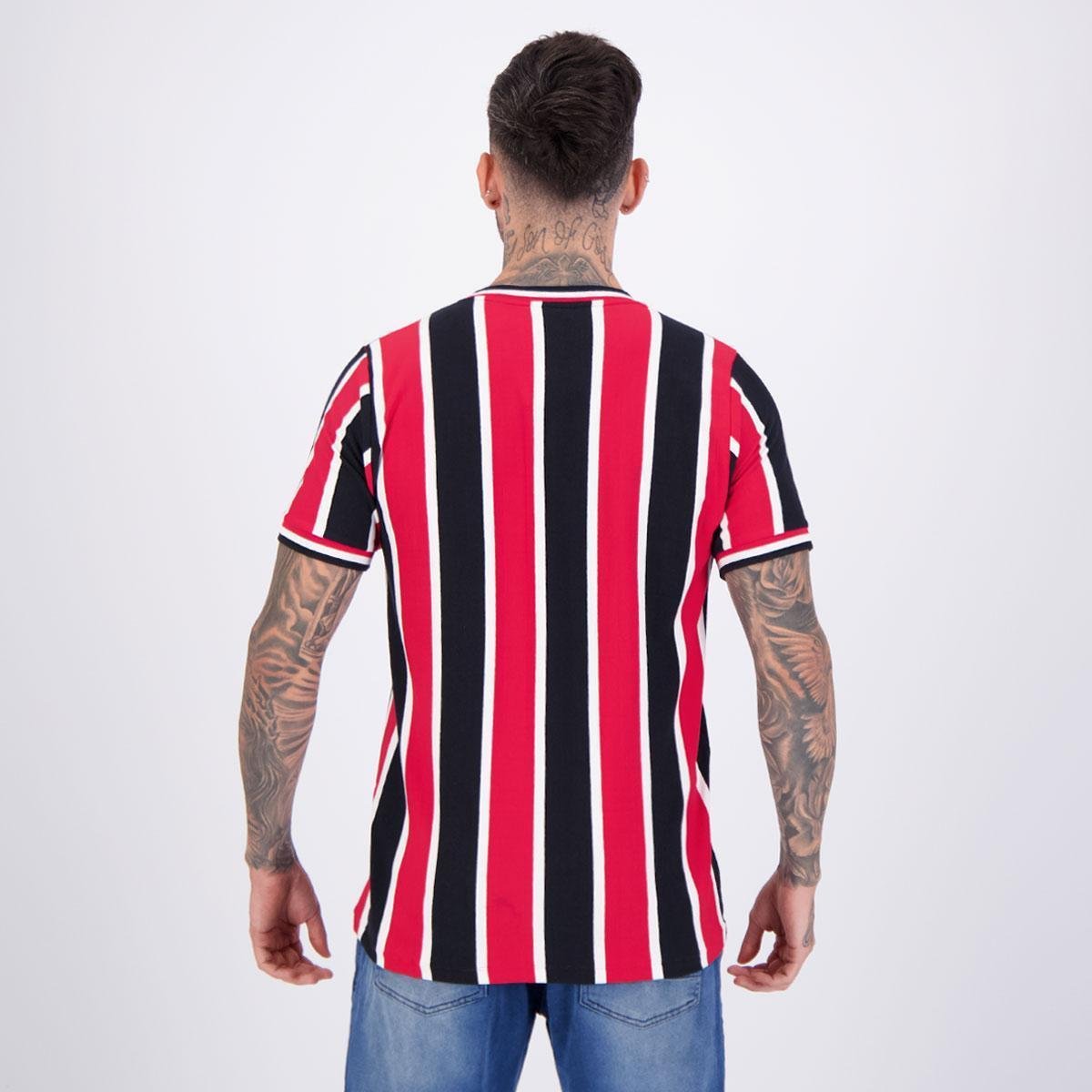 Camisa São Paulo Retrô 1969 Masculina RetrôMania Torcedor