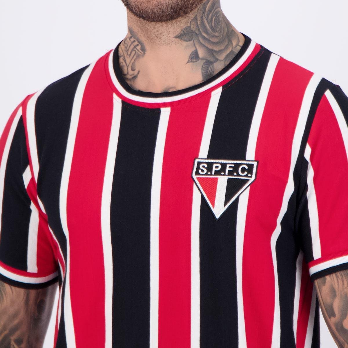 Camisa São Paulo Retrô 1969 Masculina RetrôMania Torcedor