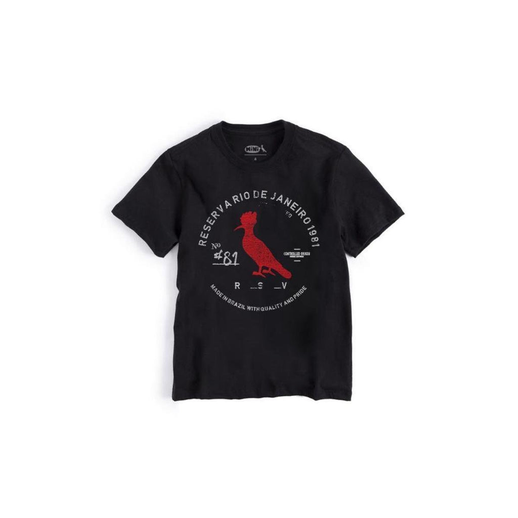 Reserva Mini Infantil Carimbo Gaze Conforto Camiseta Masculina
